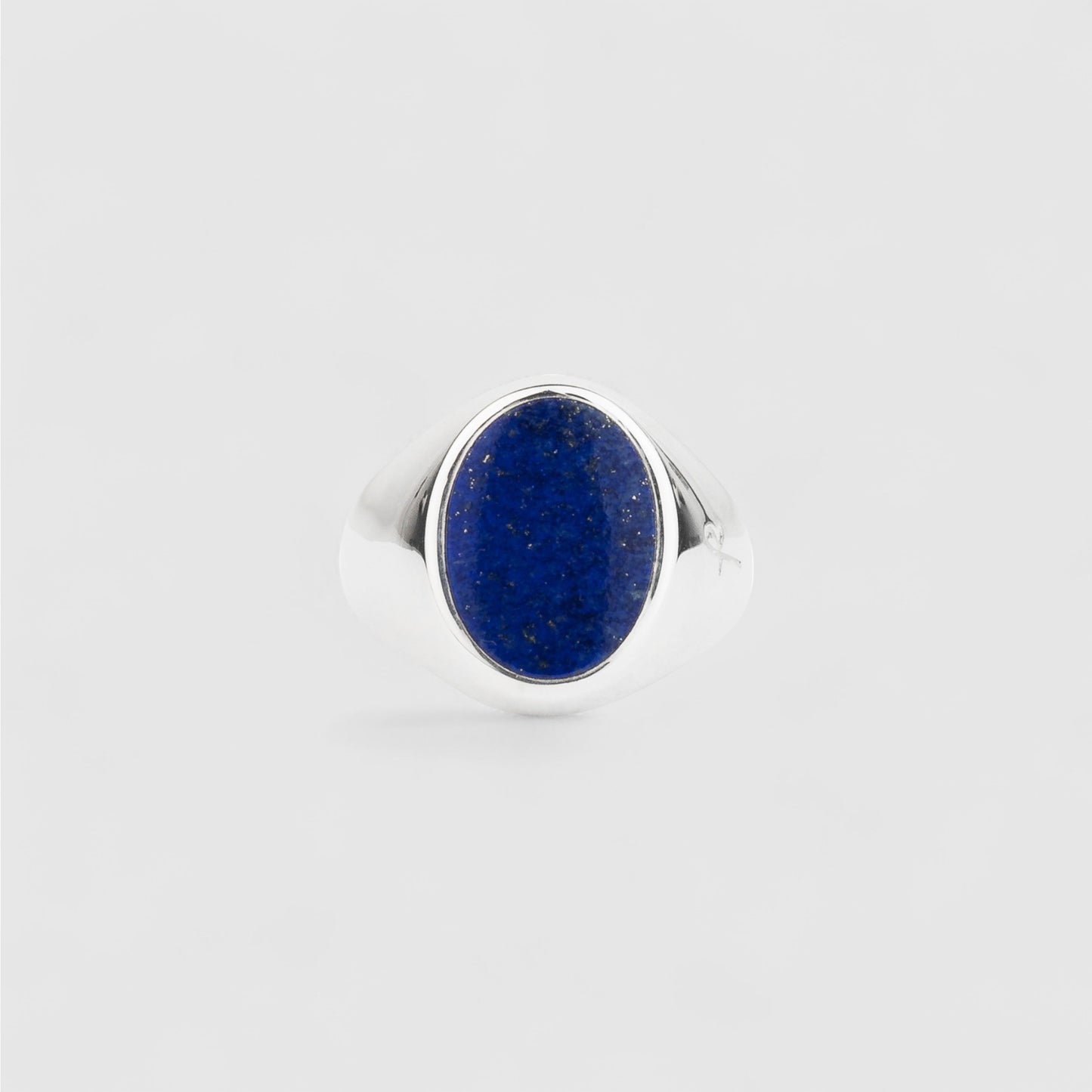 LAPIS LAZULI OVAL SIGNET