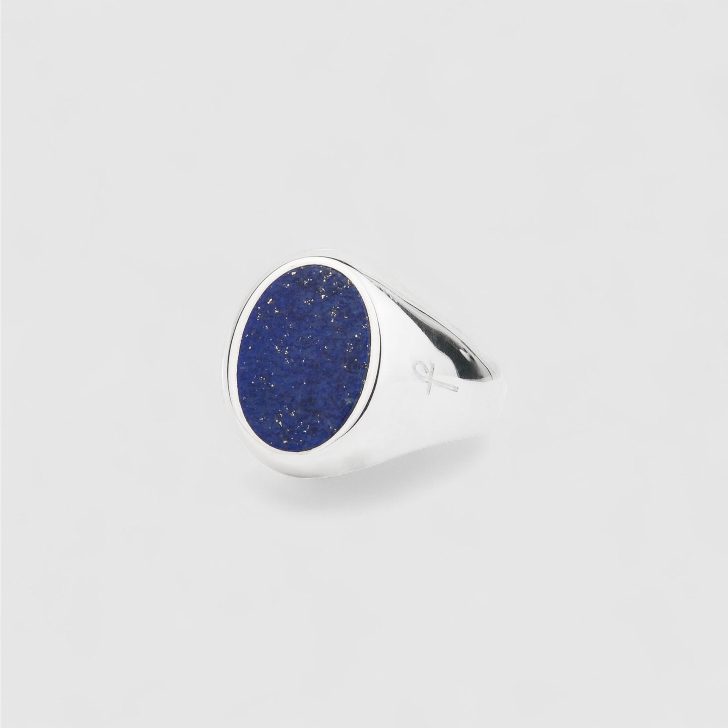 LAPIS LAZULI OVAL SIGNET