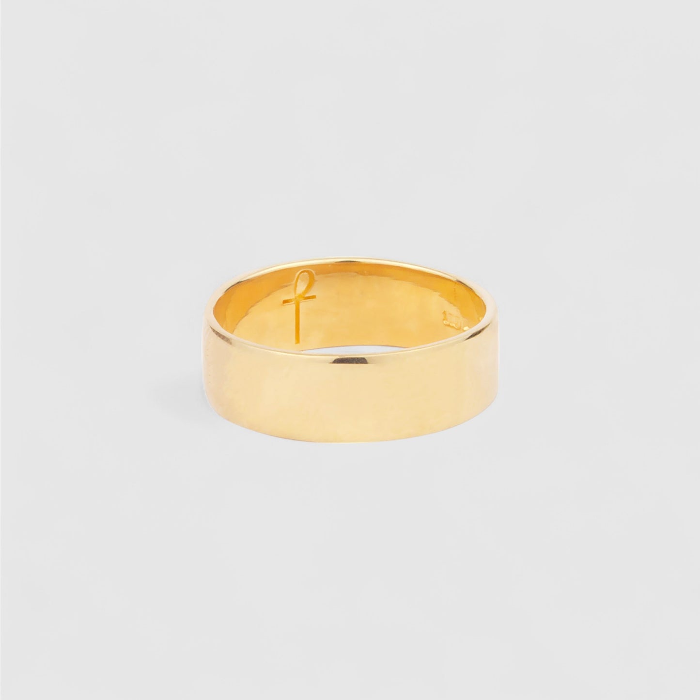 9CT GOLD BAND RING