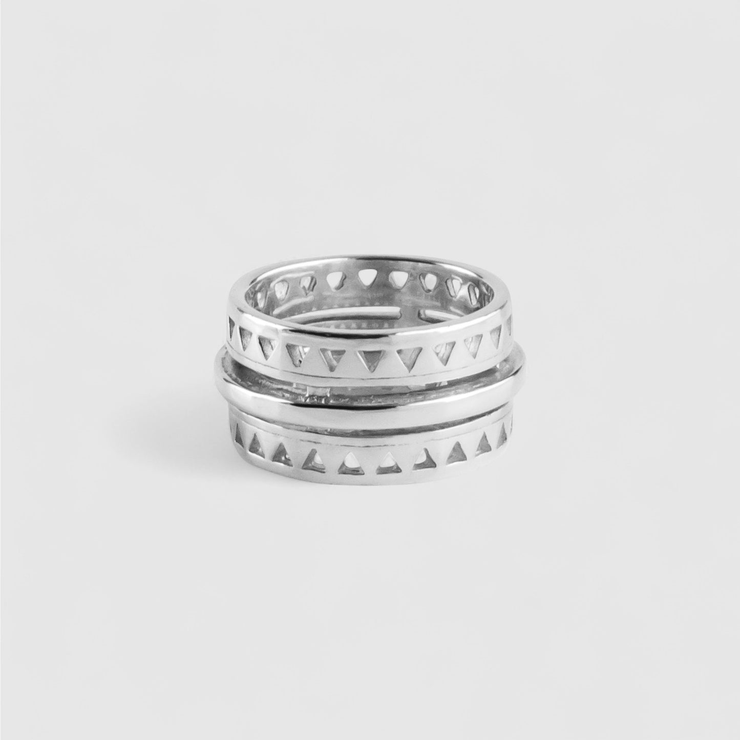 SILVER ELECTRIC RING