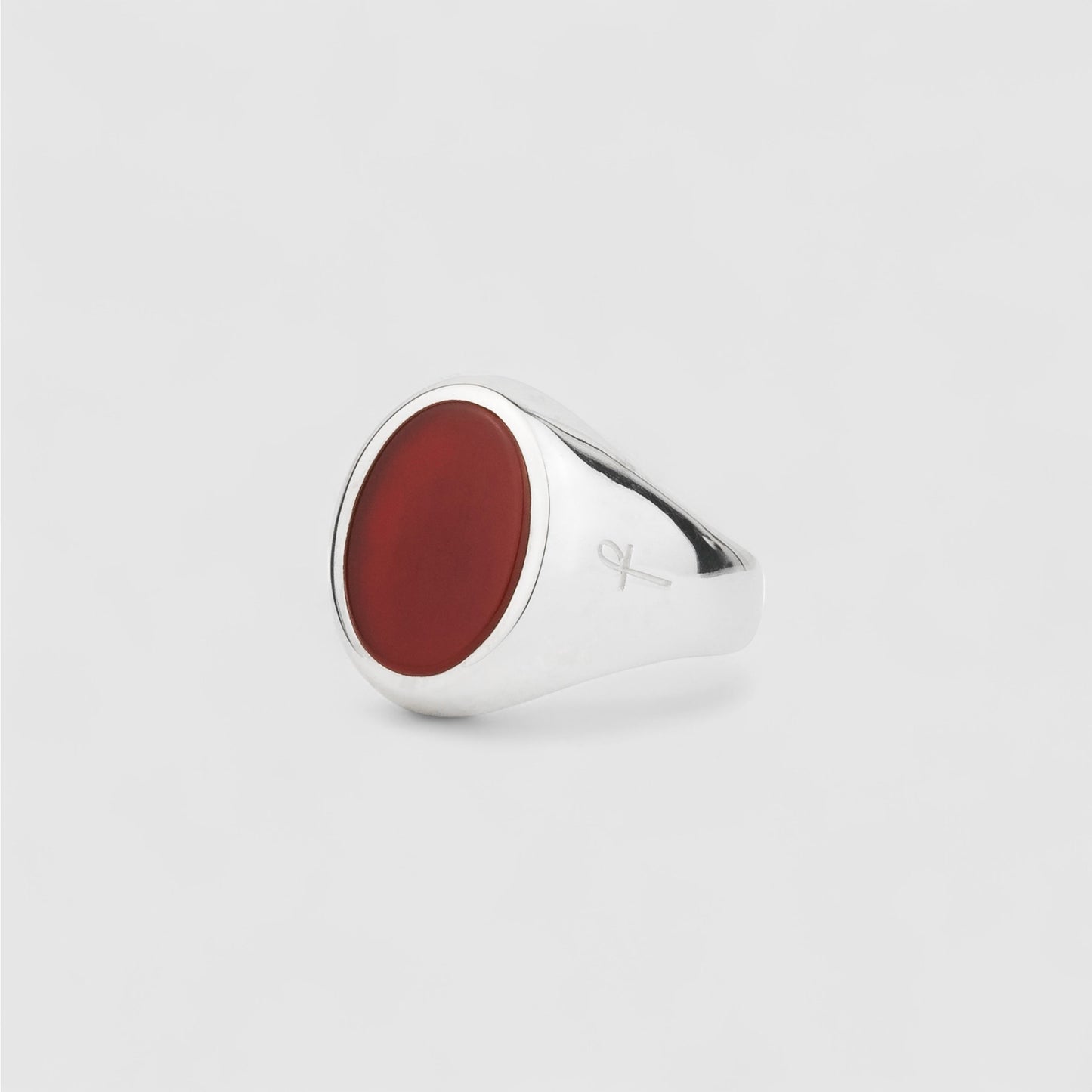 CARNELIAN OVAL SIGNET