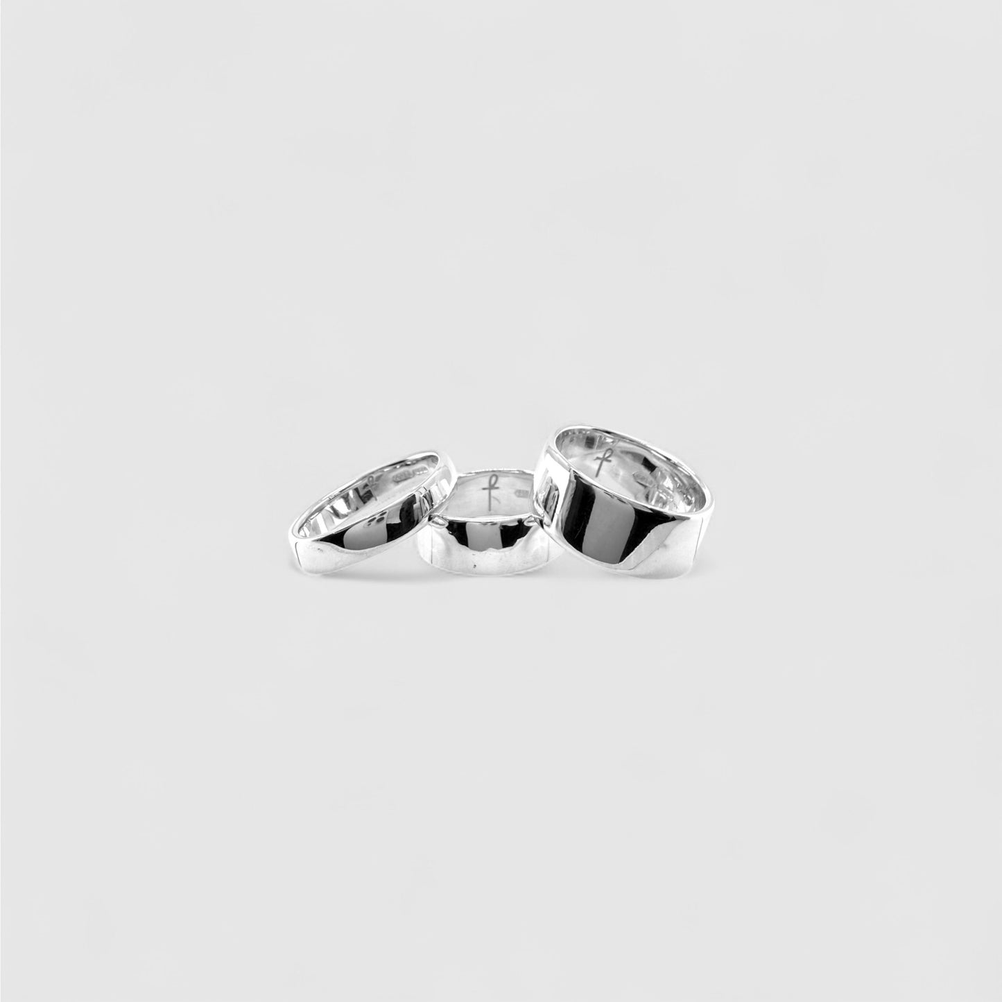 SILVER BAND RING (5mm)