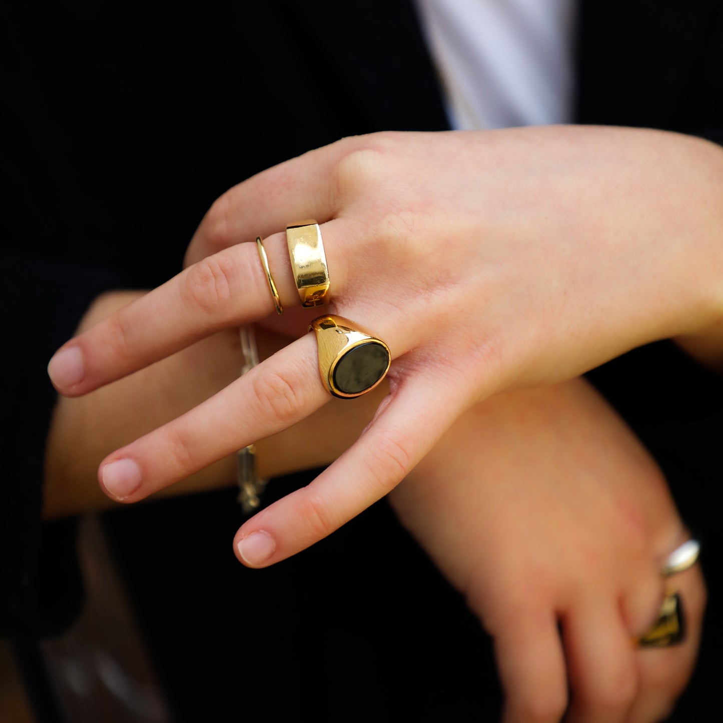 GOLD BAND RING (8mm)