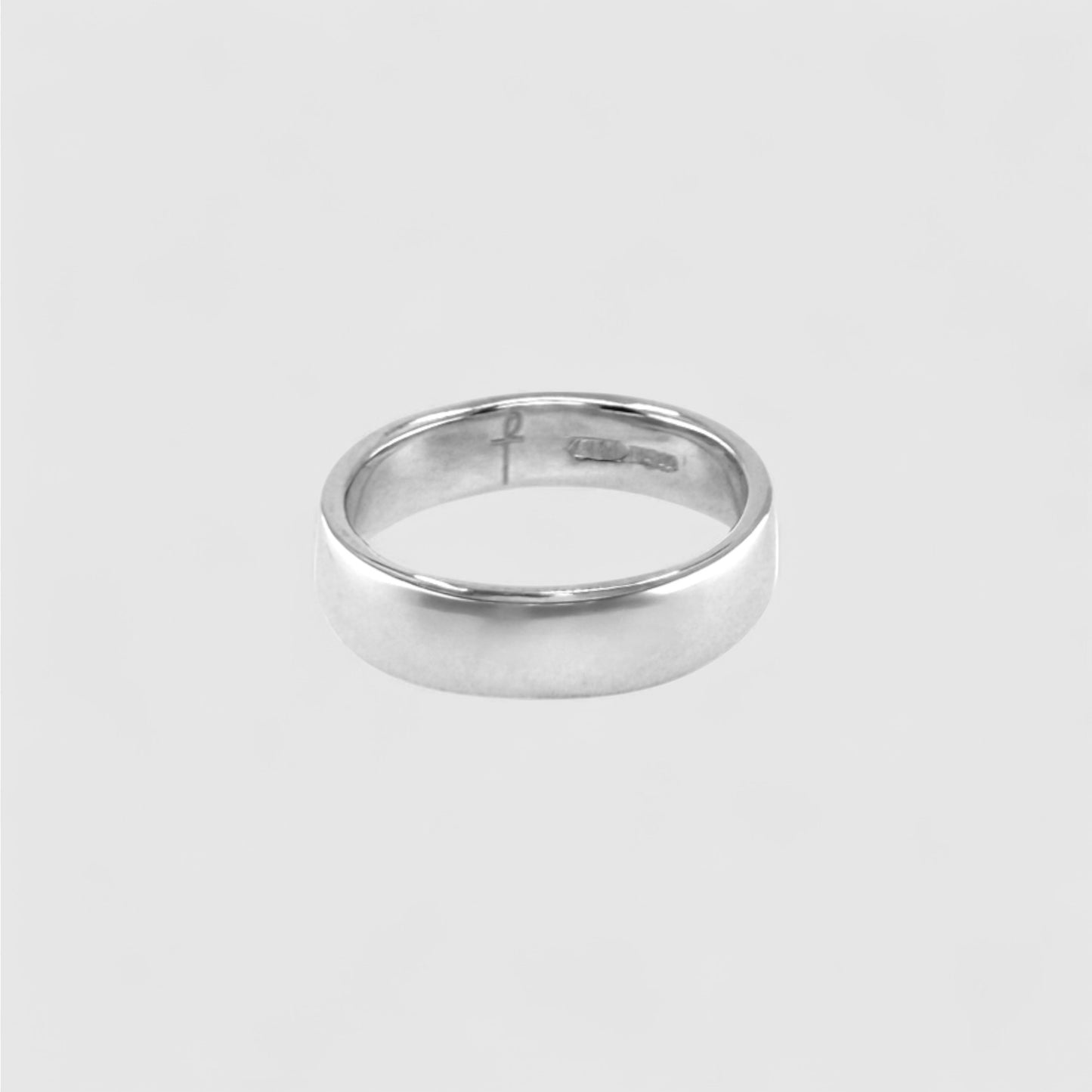 SILVER BAND RING (5mm)