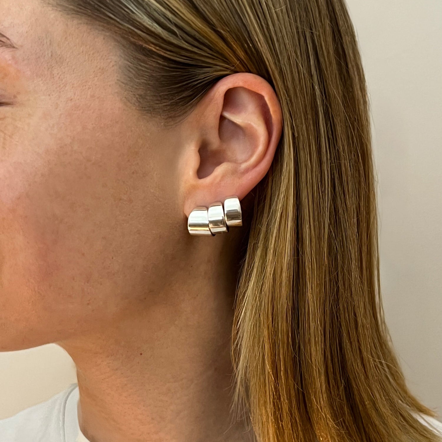 Gold & Silver Earrings