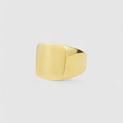 CUBE RING GOLD