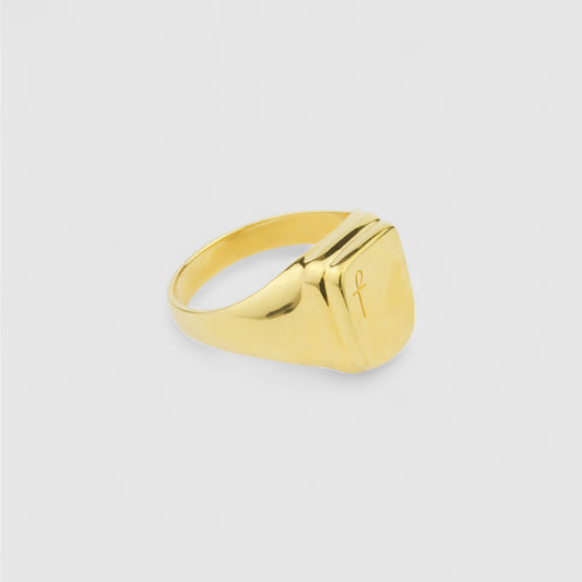 GOLD RIM SIGNET
