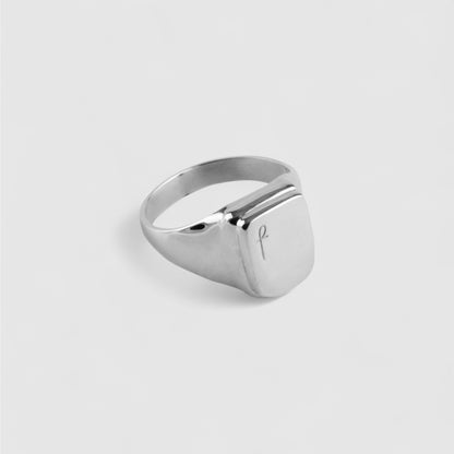 SILVER RIM SIGNET