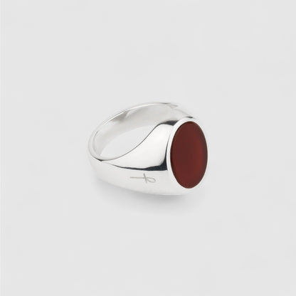 CARNELIAN OVAL SIGNET