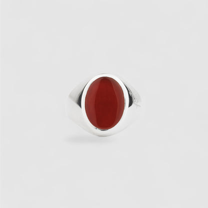 CARNELIAN OVAL SIGNET
