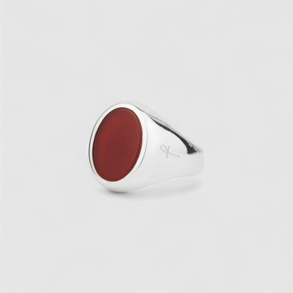 CARNELIAN OVAL SIGNET