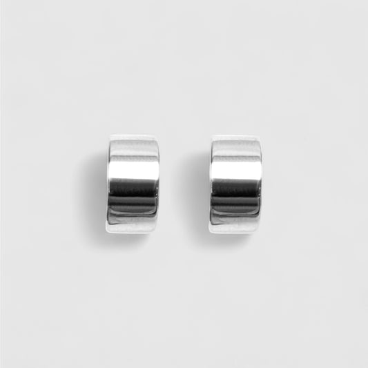 WIDE SILVER HUGGIE