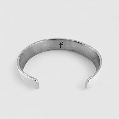 PLAIN SILVER BANGLE