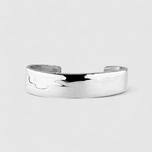 PLAIN SILVER BANGLE