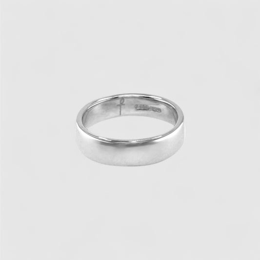 SILVER BAND RING (5mm)