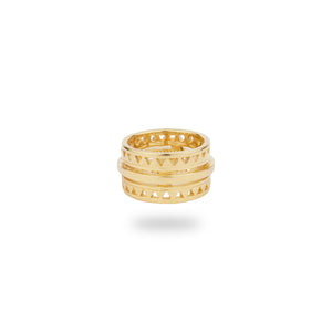 9K GOLD ELECTRIC RING