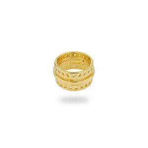 GOLD ELECTRIC RING