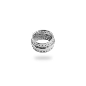 SILVER ELECTRIC RING