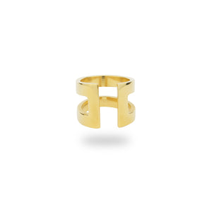 GOLD CARNABY RING