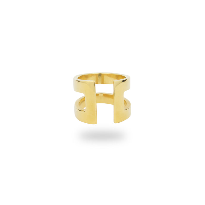 GOLD CARNABY RING