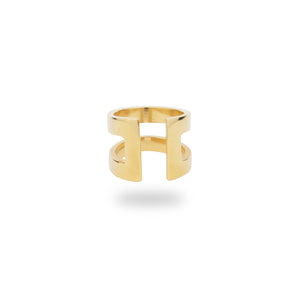 9K GOLD CARNABY RING