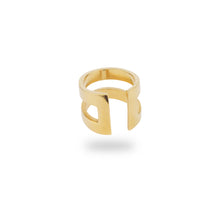 9K GOLD CARNABY RING