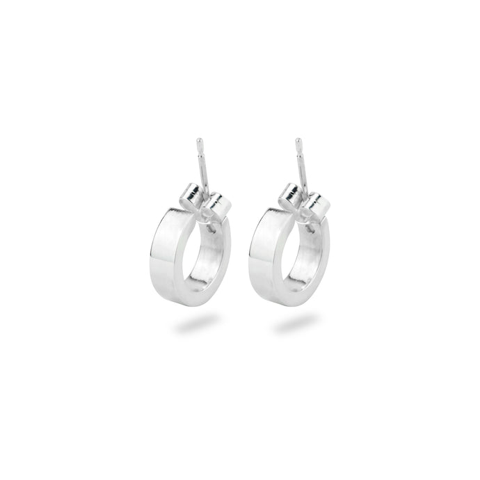 SILVER DOVER EARRINGS