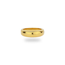 GOLD BARBICAN RING