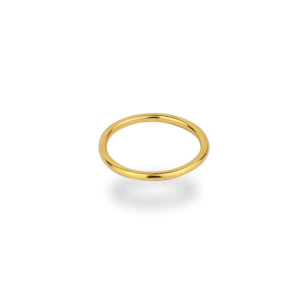 GOLD DELANCEY RING