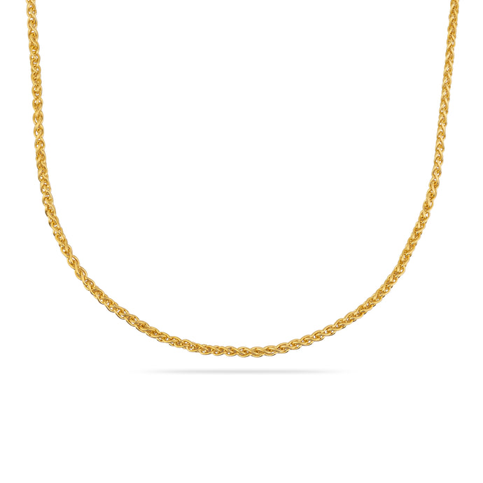 GOLD COLUMBIA TWO NECKLACE CHAIN