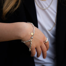 SILVER DE BEAUVOIR TWO BRACELET CHAIN