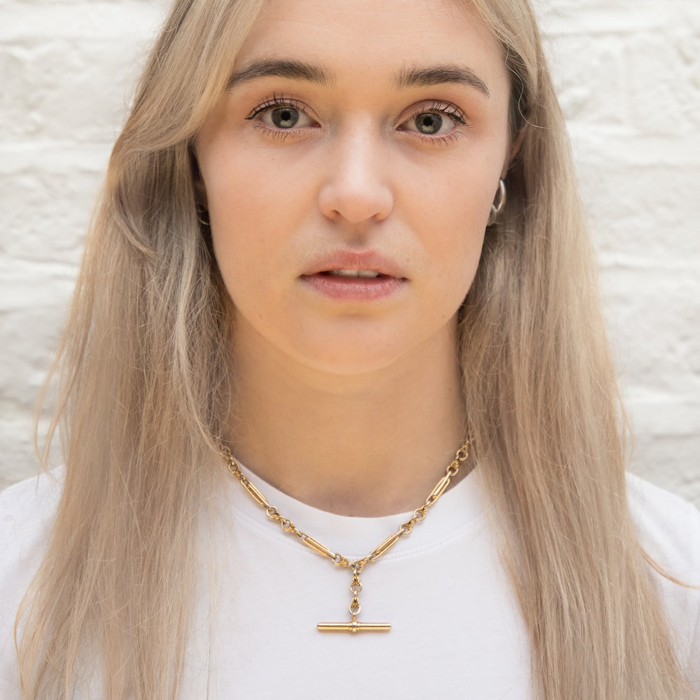 GOLD DE BEAUVOIR TWO NECKLACE CHAIN