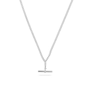 SILVER DE BEAUVOIR ONE NECKLACE CHAIN