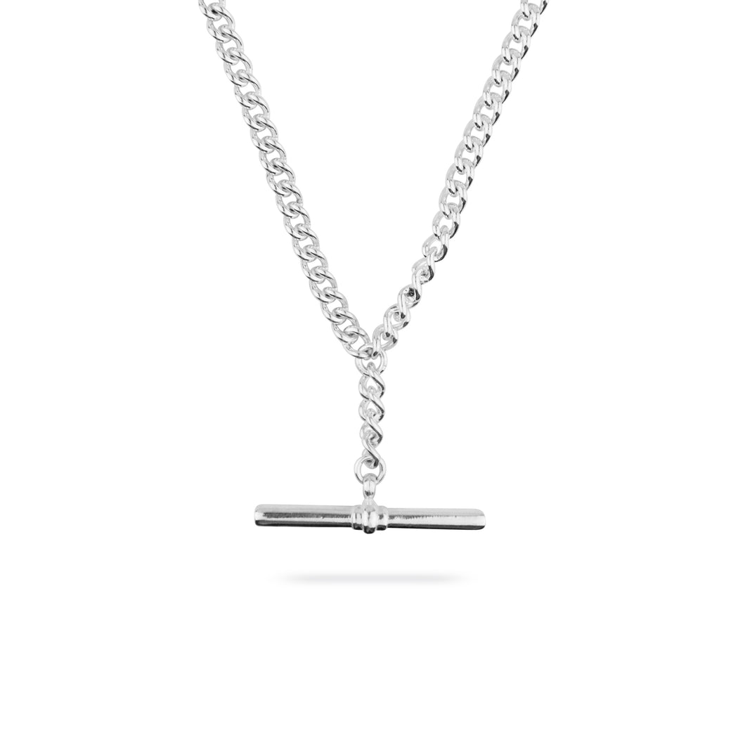 SILVER DE BEAUVOIR ONE NECKLACE CHAIN